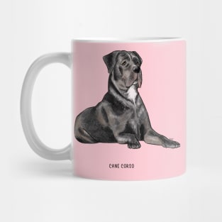 cute cane corso dog Mug